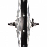28 Inch Front Wheel With Shimano Hub Black Rim
