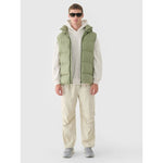 Men's down vest with natural filling 4F 4FWAW24TVJAM148-43S mellény