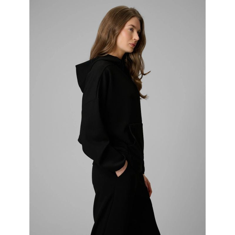 Women's regular hooded sweatshirt 4F
