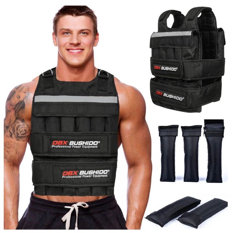 DBX Bushido Weighted Training Vest 24 Inserts (Empty) vests