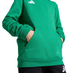Adidas Entrada 26 Hoody green JZ6563 kids' sweatshirt 104cm kapucnis pulóver