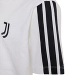 Adidas Juventus Turin kids' T-shirt white and fekete póló