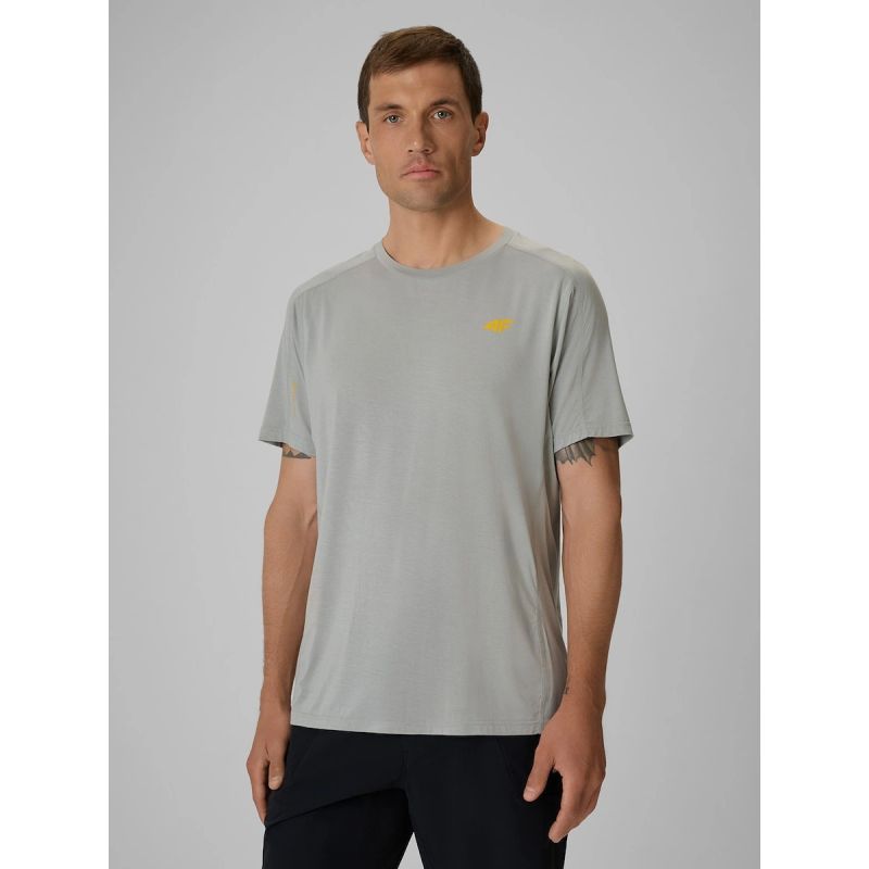4F Men's regular quick-drying trekking T-shirt póló