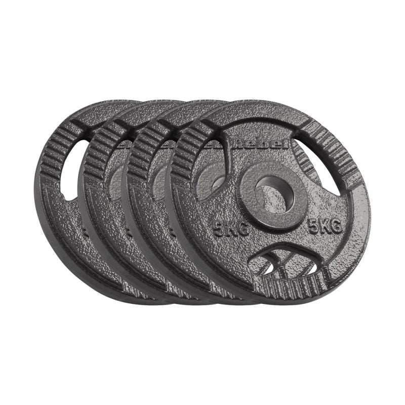 Rebel Cast iron Olympic weight set 4x5kg, 51mm hole, plate with handles, ACTIVE súlyzó készlet RBA-2143-05