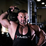 HMS Black KNV06 cast iron kettlebell 6kg fekete súlyzó 17-64-061