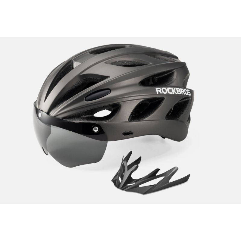 Rockbros bike helmet TT-16-001 gray (58-65cm)