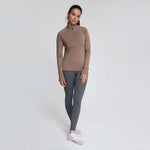 Rogelli ESSENTIAL mocha running sweatshirt kerékpáros ruha SIRR2010002.960.L