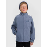 Regular fleece with stand-up collar for boys 4F 4FJRAW25TFLEM490-32S pulóver