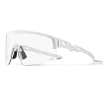 Rockbros Photochromic Cycling Glasses with UV Protection and Corrective Insert - White fehér glasses, training equipment