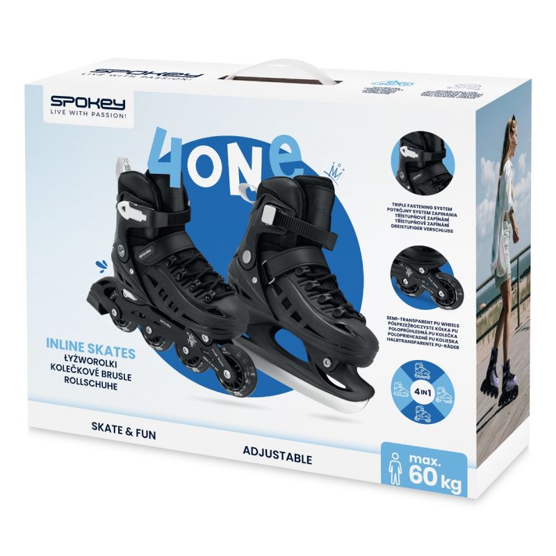 Spokey 4in1 4One Jr SPK-944648 roller skates size 39-43 Cipő