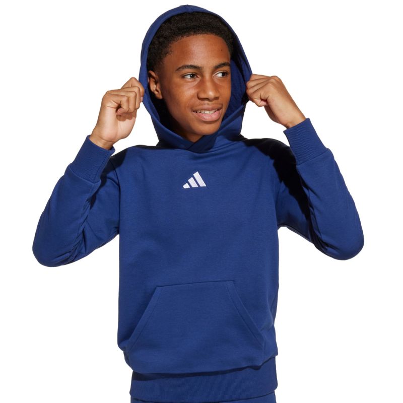 adidas Essentials navy blue kids' sweatshirt JY0612 128 cm pulóver