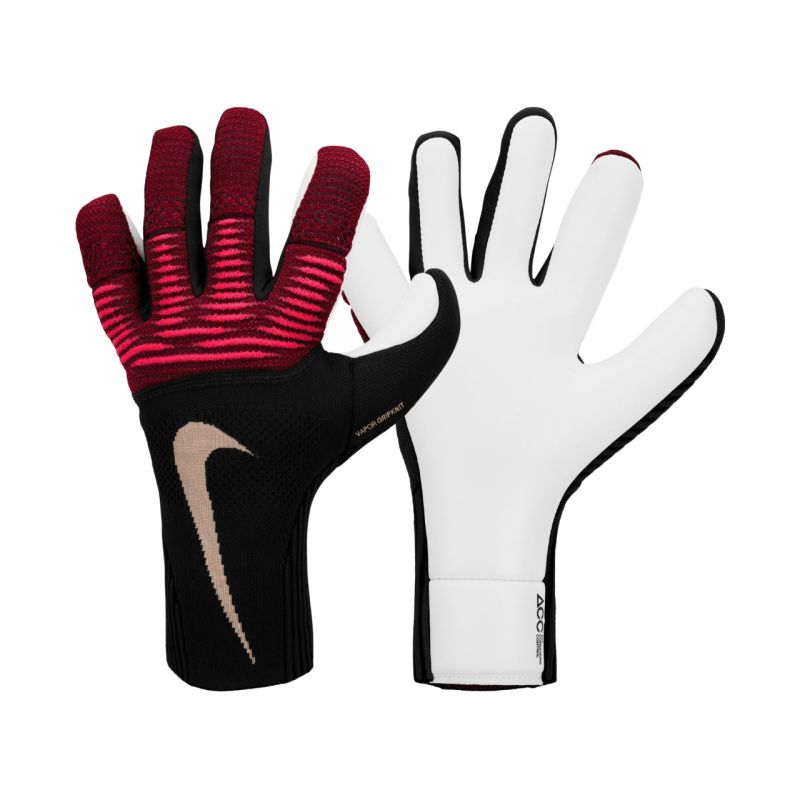 Nike Phantom goalkeeper gloves black and red piros kesztyű IF8190010