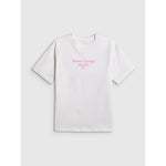 Girls' loose T-shirt with print 4F 4FJRSS26TTSHF3825-10S 158/164 póló
