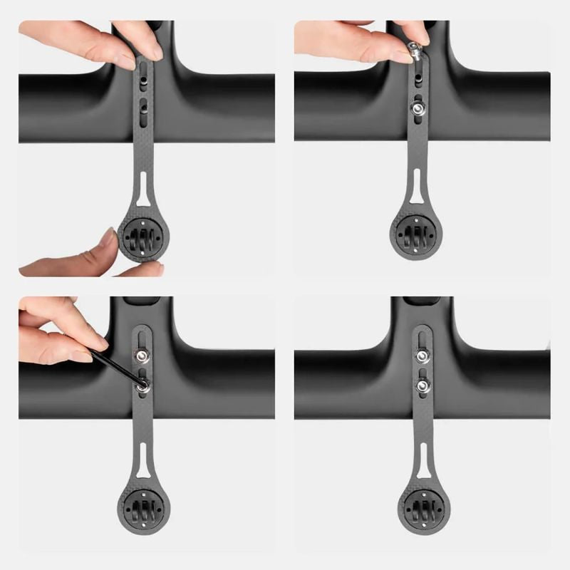 Rockbros FK-307S Nylon Bike Computer Holder - Black