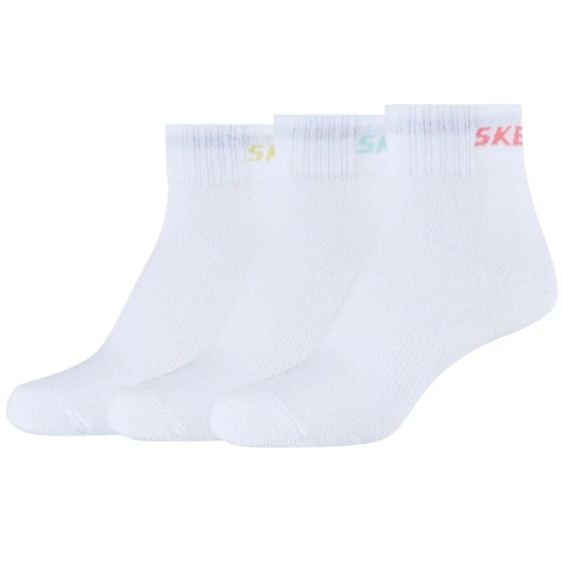 Skechers 3PPK Wm Mesh Ventilation Quarter Socks SK42022-1000 White 35-38 General