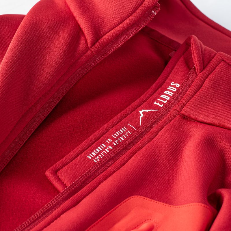 Elbrus Nomi Polaretec sweatshirt piros pulóver