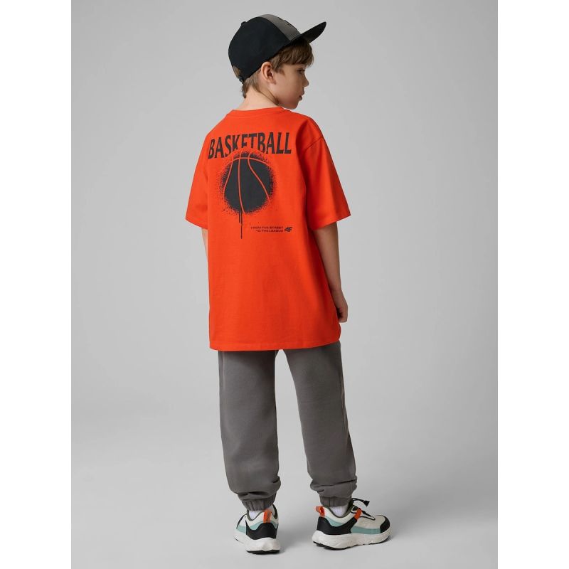 Boys' 4F structured knit sweatpants