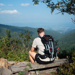 Nc1993 Northlake Black Tourist Backpack 30l+10 Nils Camp fekete hátizsák