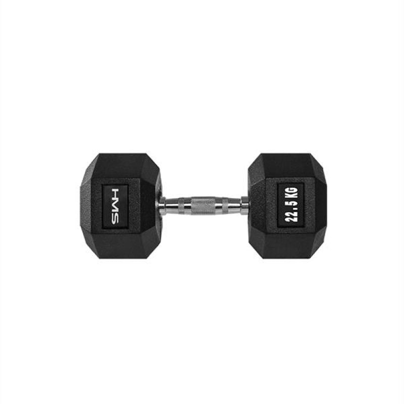 HMS HEX PRO dumbbell 22.5 kg szürke póló 17-66-120