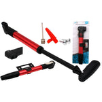 MINI Alu Xqmax Red Bicycle Pump piros pumpa GSP-510259