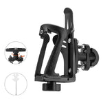 Rockbros 2-3D Adjustable Bottle Holder for Bikes and Motorcycles - Black fekete training equipment