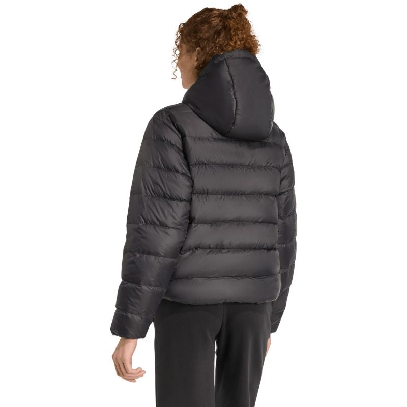 adidas Women's Essentials Climawarm Light Down Hoodie Jacket Black KC1580 General