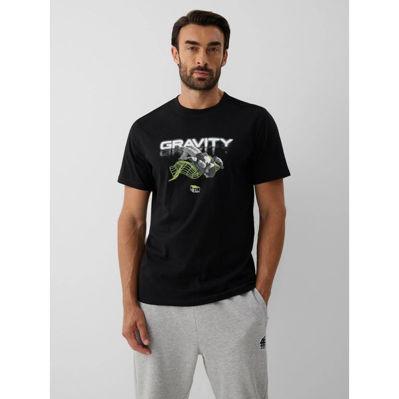 4F Men's Regular-Fit Printed T-Shirt férfi póló 4FRAW26TTSHM4663-20S