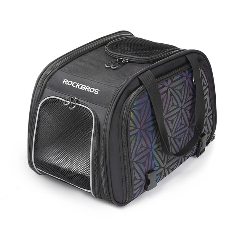 Rockbros 30140028001 transport bicycle for cats and dogs - black fekete táska