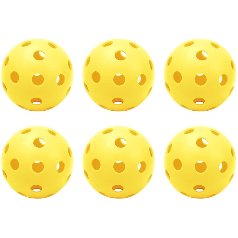 Enero Unihoc Match Yellow 6 Pcs sárga labda