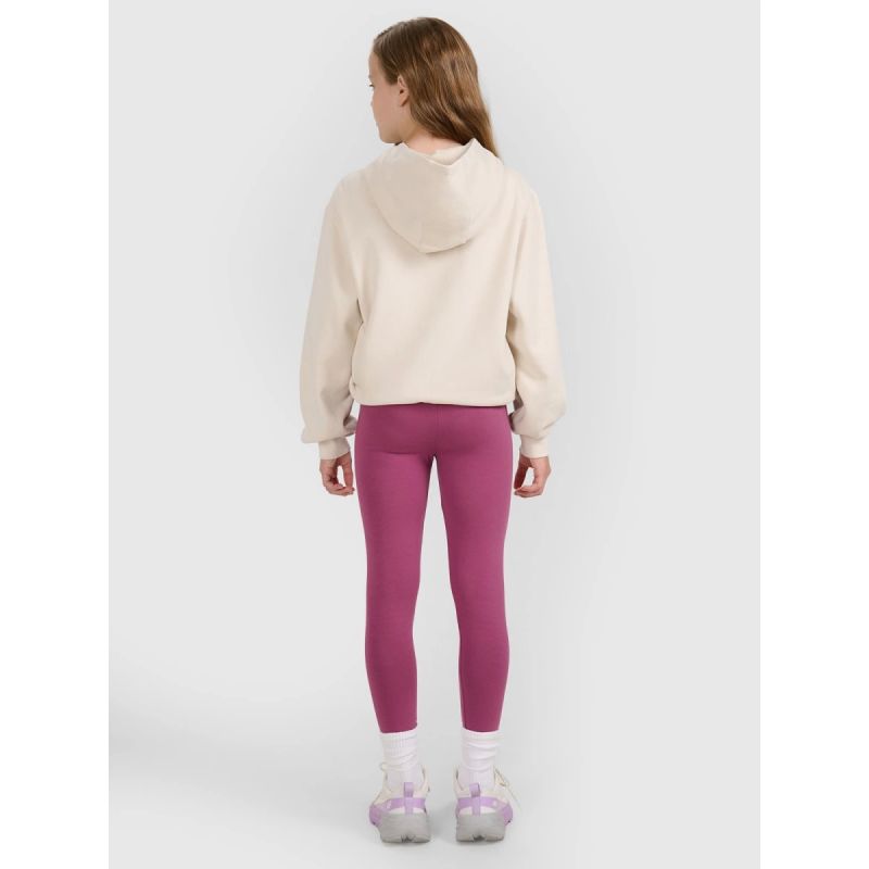 4f Girls' knitted leggings 4FJRAW25TTIGF291-50S Egyéb