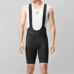 Rockbros Men's Cycling Bib with Pad Size XL - Black czarny \ xl short