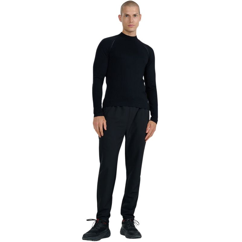 4f Men's trousers FNK M0930 deep black 4FWAW25TFTRM0930 20S Ruházat