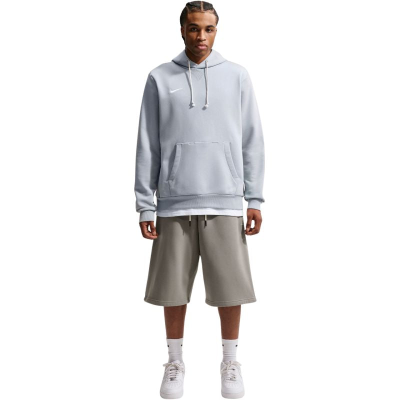 Nike Dri-FIT Standard Issue Pull Over Hoodie Light szürke kapucnis pulóver