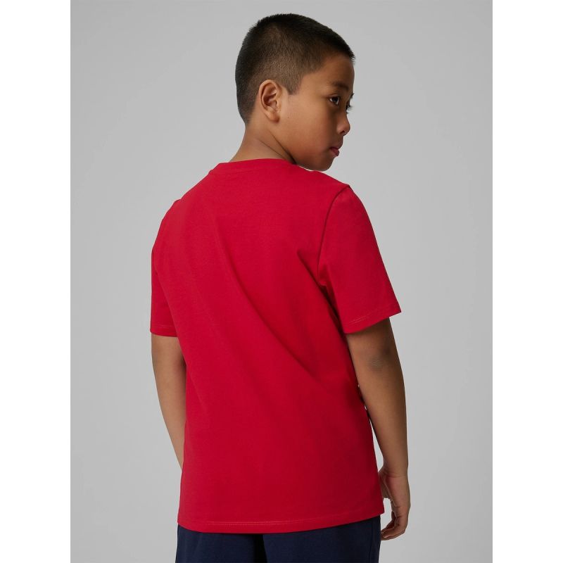 Boy's regular plain T-shirt 4F 4FJRSS26TTSHM3598-62S póló