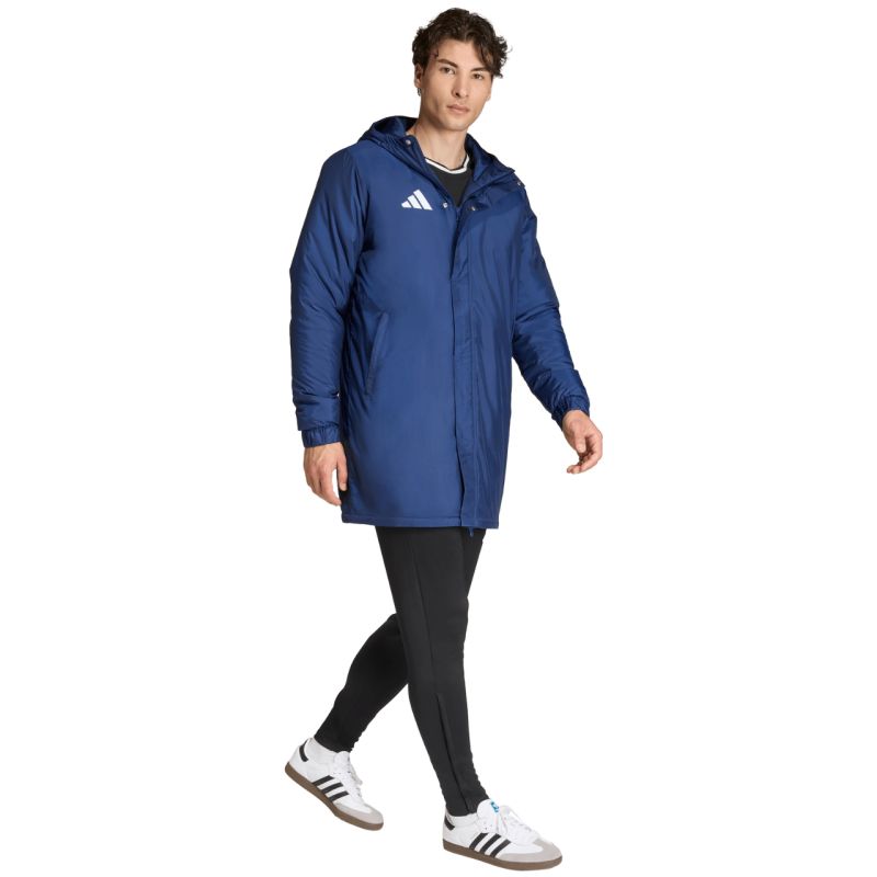 Men's adidas Entrada 26 Stadium Navy Blue JZ6669 sötétkék kabát