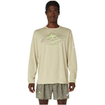 Asics Fujitrail Logo LS Top 2011D391-300 Green L Kiegészítő