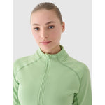 Women's slim quick-drying training sweatshirt 4F 4FWAW24TFSWF411-41S edzőruha