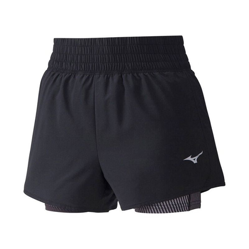 Mizuno 4.5 2in1 Short W J2GB030109 shorts Short