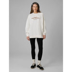 Women's oversize sweatshirt without hood 4F