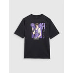 Boy's oversize T-shirt with print 4F 4FJRAW25TTSHM3062-20S