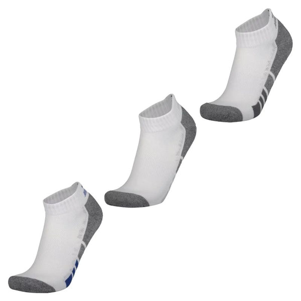 Skechers 3pk Mens 1/2 Terry Q-White Socks S114981-HWHT White 41-46 General