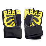 HMS Black/Yellow RST01 rS Gym Gloves fekete kapuskesztyű 17-63-200