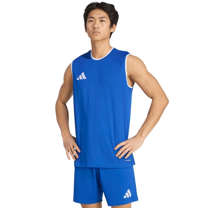 Adidas Men's Entrada 26 Sleeveless Jersey kék póló