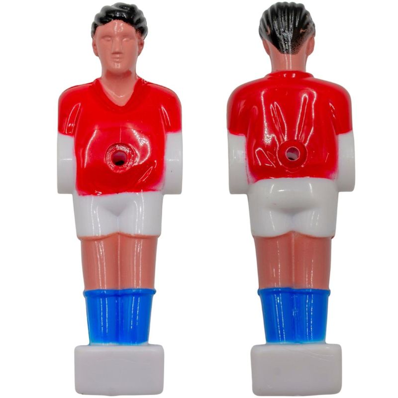 Enero Red Football Figure piros table games, sports trophies