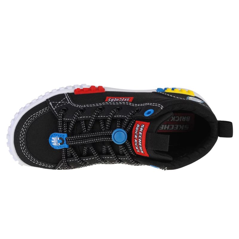 Skechers Kool Bricks 402223L-BKMT Black fekete utcai cipő