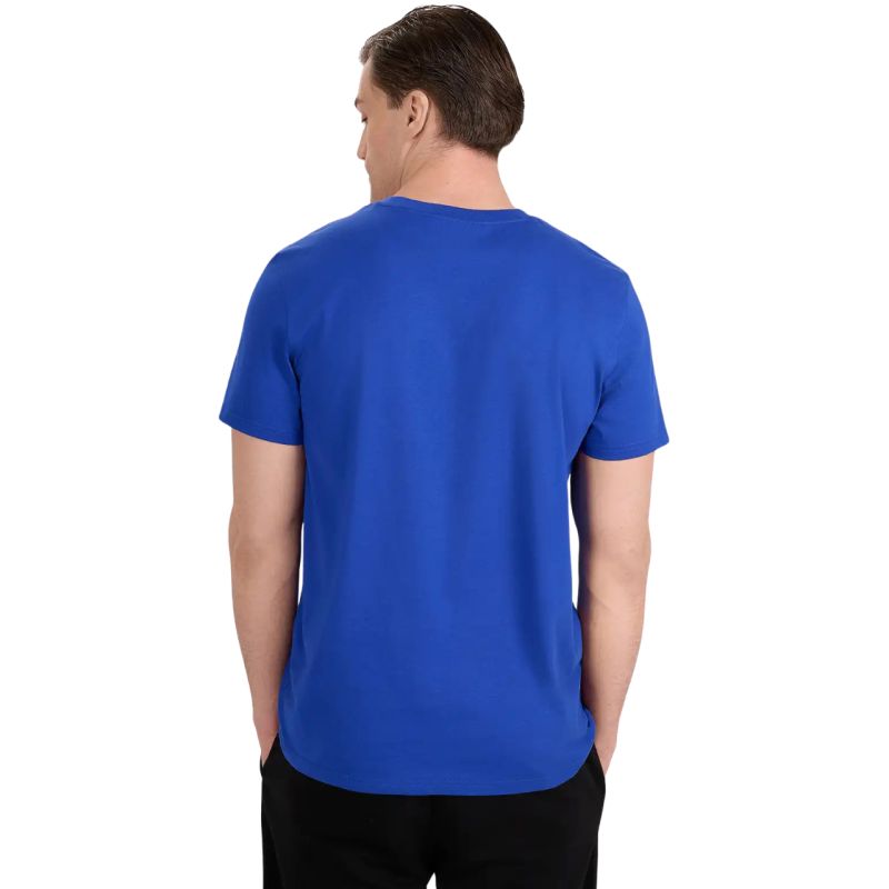 4f Men's T-shirt M2441 cobalt 4FWAW25TTSHM2441 36S Ruházat