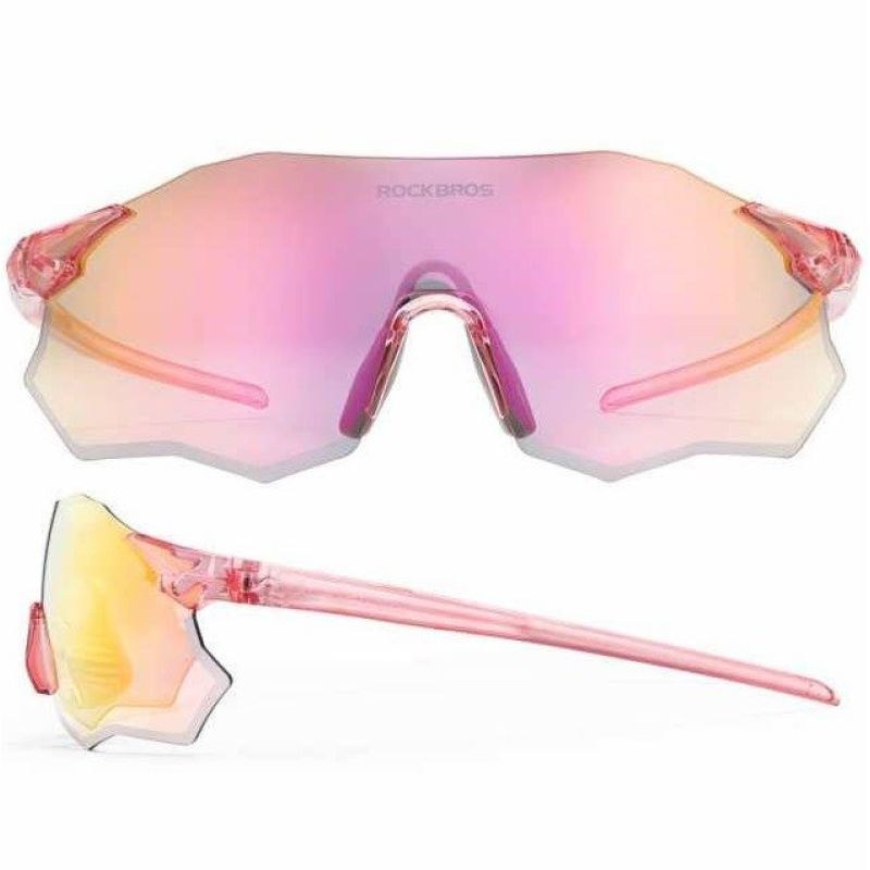 Rockbros glasses with photochromic 14120012001 pink
