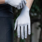 Rockbros Breathable Full Finger Cycling Gloves, Size: M - Green zielony \ m kesztyű