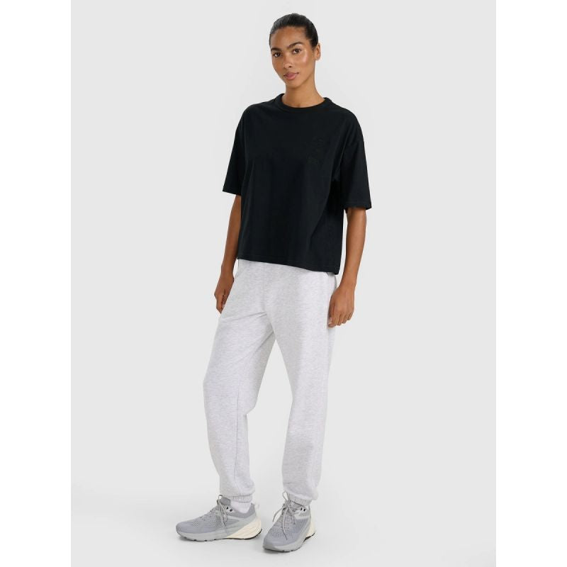 Women's oversize printed T-shirt 4F 4FRSS25TTSHF2979-20S póló