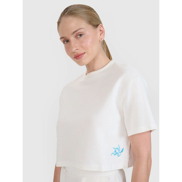 4f Women's crop top t-shirt 4FWSS25TTSHF1977-11S General